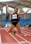 Alexandra Russell (Wigan AC) senior ladies long jump, Northern Championships, Sport City, Manchester